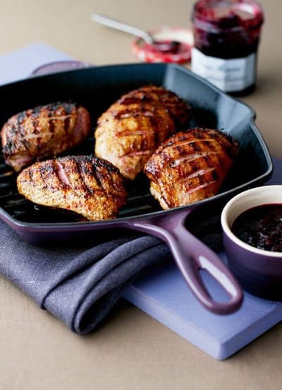 Le Crueset Purple Grill Pan
