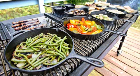 Grill Pan Veggies