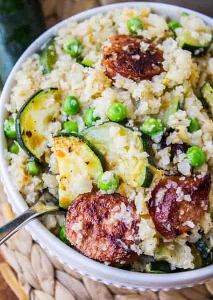 Cauliflower Rice Skillet