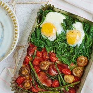 One Pan Full Monty Breakfast