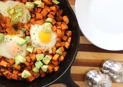 Sweet Potato and Avocado Breakfast