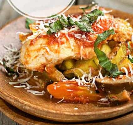 One-Pot Baked Pesto Chicken Recipe