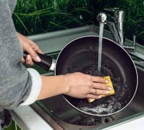 Clean Using Dishwasher Detergent