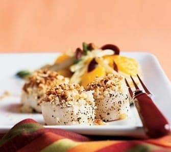 Baked Scallops Au Gratin