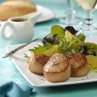 Grilled Scallops With Citrus Vinaigrette
