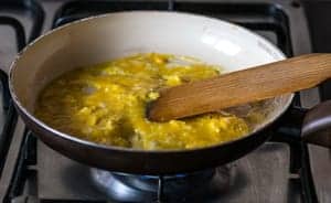 Eggs Cook for Cauliflower Fried Rice Recipe