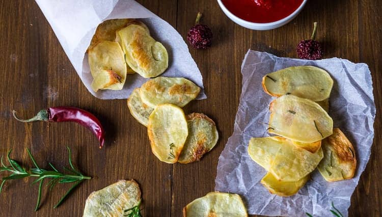 Homemade Potato Chips Recipe