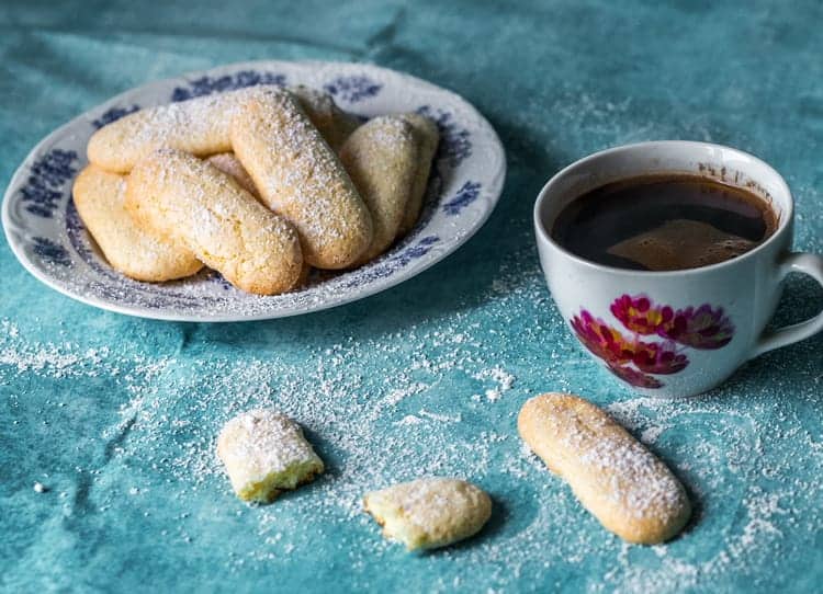 Savoiardi lady fingers cookies 