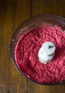 4-Veg Roasted Beetroot Hummus Dip Recipe