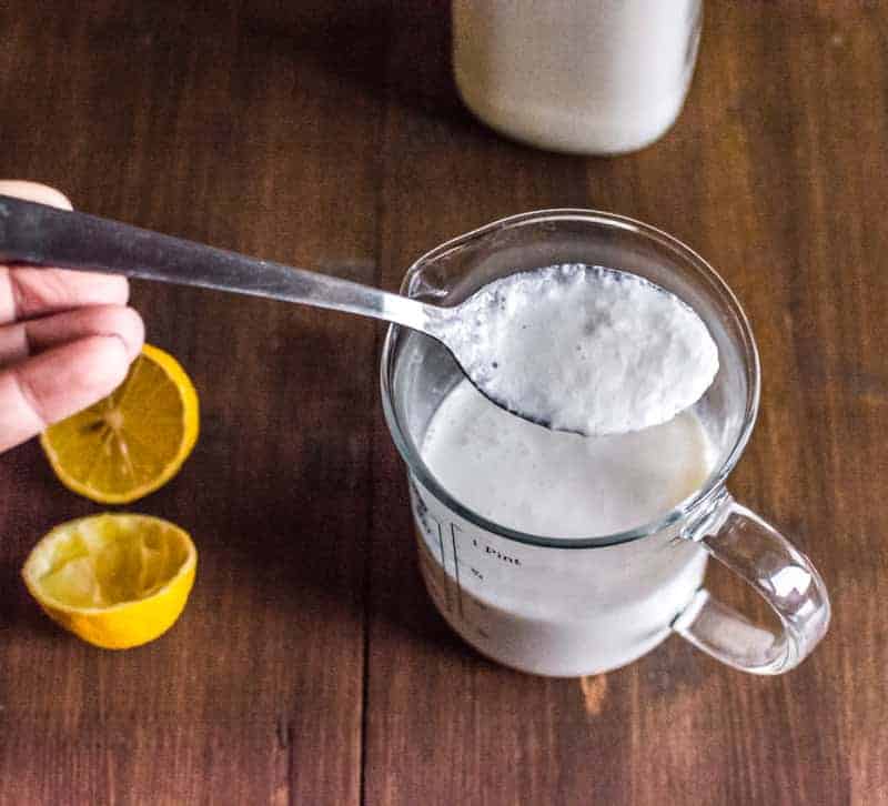 Adding yogurt in buttermilk