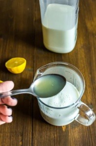 Homemade Buttermilk Recipe Option 1