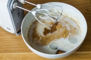 Add bananas and mash