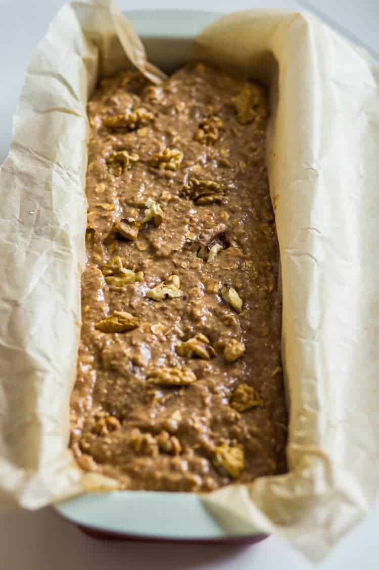 Place the batter to pan