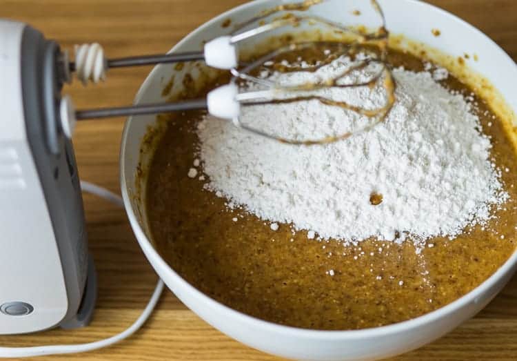 Add bananas and stir eggless banana bread recipe