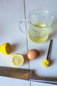 Homemade Mayo Ingredients