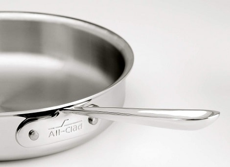 All Clad Cookware's Stainless Steel Handles All Clad Cookware's Stainless Steel Handles