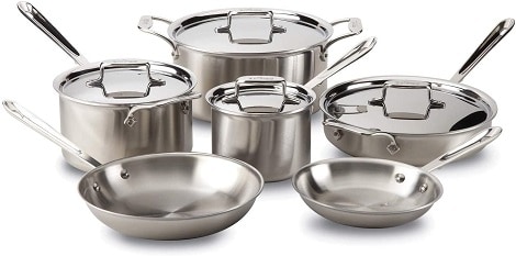 All clad D5 Stainless Steel Cookware All clad D5 Stainless Steel Cookware