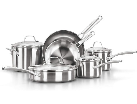 Calphalon Stainless Steel Cookware Set Calphalon Stainless Steel Cookware Set
