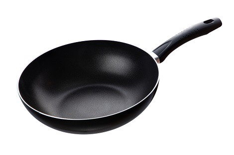 Flying,Pan,Isolated,On,White,Background Flying,Pan,Isolated,On,White,Background