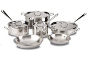 All Clad D3 Stainless Steel Cookware Set